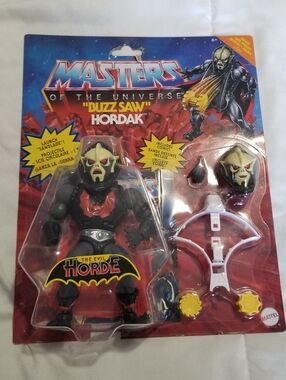 Buzz-Saw Hordax Masters Of The Universe Action Figure New